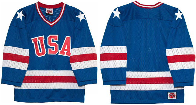 Miracle On Ice USA Hockey Jerseys 