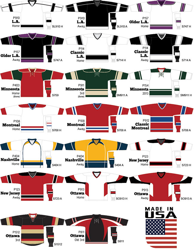 K1 hockey sales jerseys