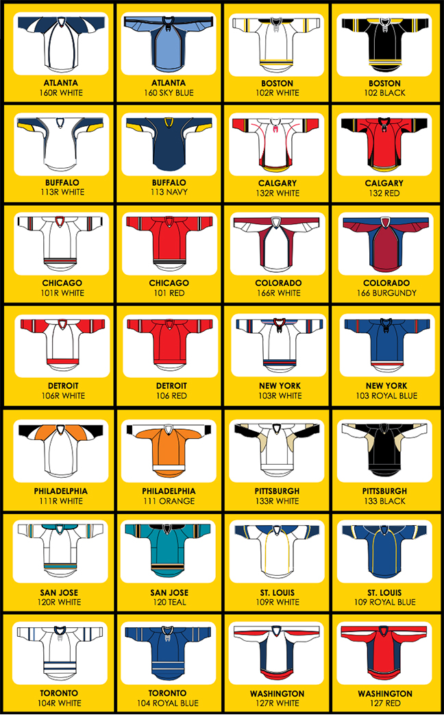 team hockey jerseys