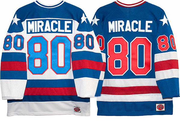 1980 USA Olympic, Miracle On Ice USA Hockey Jerseys at