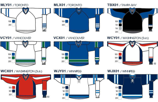 single custom hockey jersey
