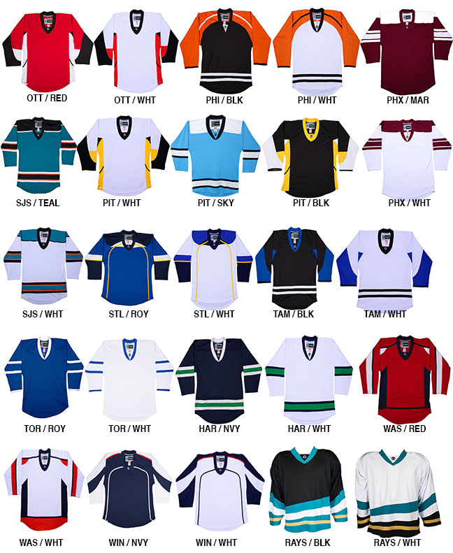 TRON SPORTS hockey jerseys and socks at 