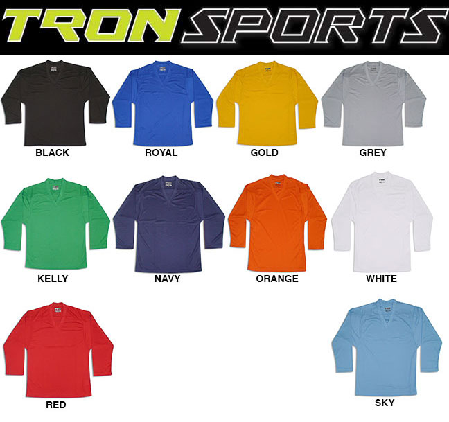 Tron DJ300 Jersey - Bluef - White-2XL