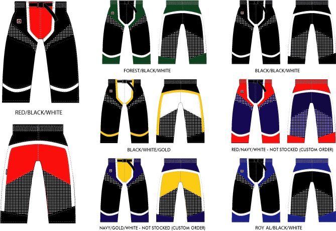 custom inline hockey pants