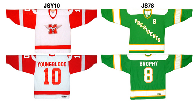 slap shot hockey jerseys